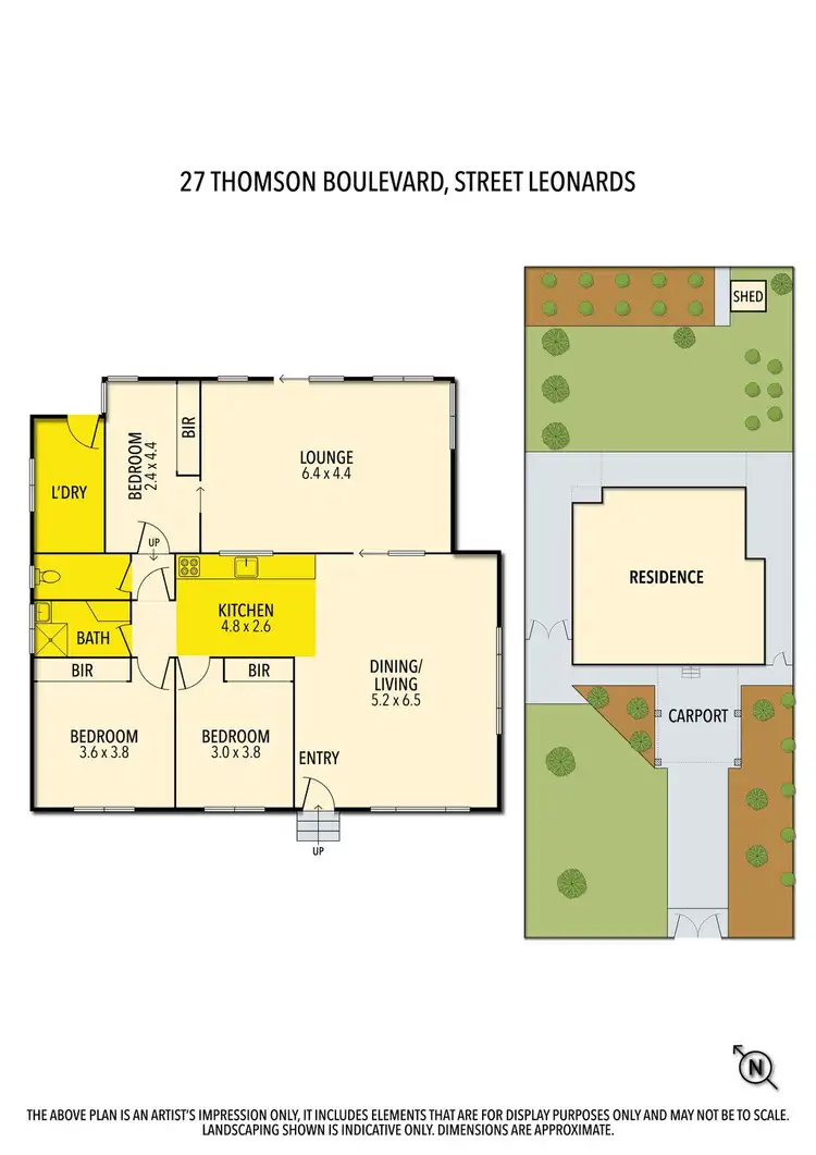 Floorplan of Homely house listing, 27 Thomson Boulevard, St Leonards VIC 3223