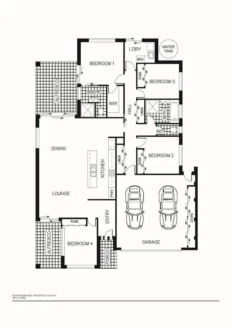 Floorplan of Homely house listing, 21 Wunderly Circuit, Macgregor ACT 2615