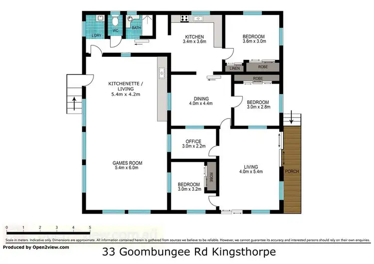 Floorplan of Homely house listing, 33 Goombungee Road, Kingsthorpe QLD 4400