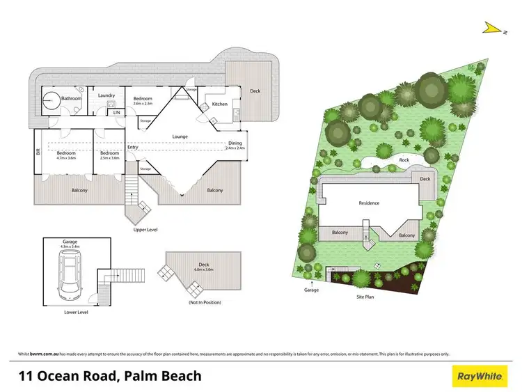 Floorplan of Homely house listing, 11 Ocean Road, Palm Beach NSW 2108