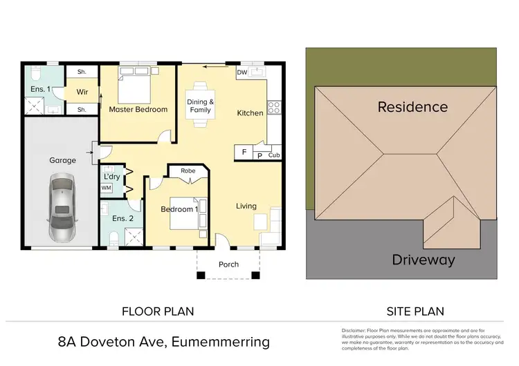 Floorplan of Homely unit listing, 8A Doveton Avenue, Eumemmerring VIC 3177