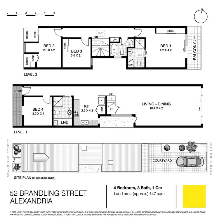 Floorplan of Homely house listing, 52 Brandling Street, Alexandria NSW 2015