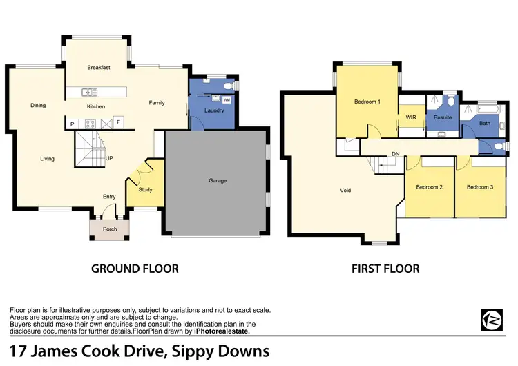 Floorplan of Homely house listing, 17 James Cook Drive, Sippy Downs QLD 4556