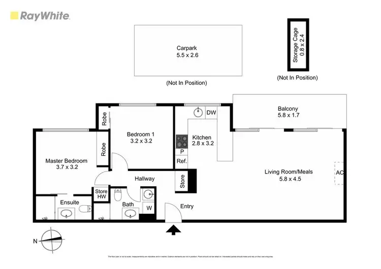 Floorplan of Homely apartment listing, 9/1312 Dandenong Road, Hughesdale VIC 3166