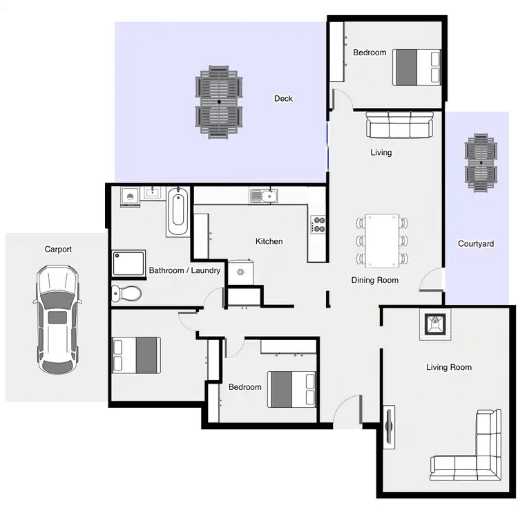 Floorplan of Homely house listing, 3005 Benetook Avenue, Mildura VIC 3500