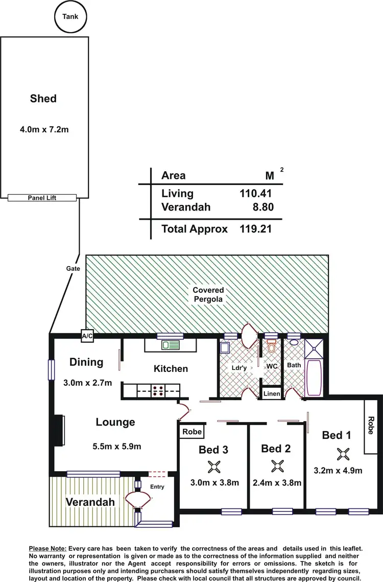 Floorplan of Homely house listing, 28 McLean Street, Elizabeth Park SA 5113