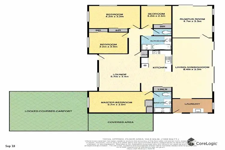 Floorplan of Homely house listing, 14 Aldrin Avenue, Benowa QLD 4217