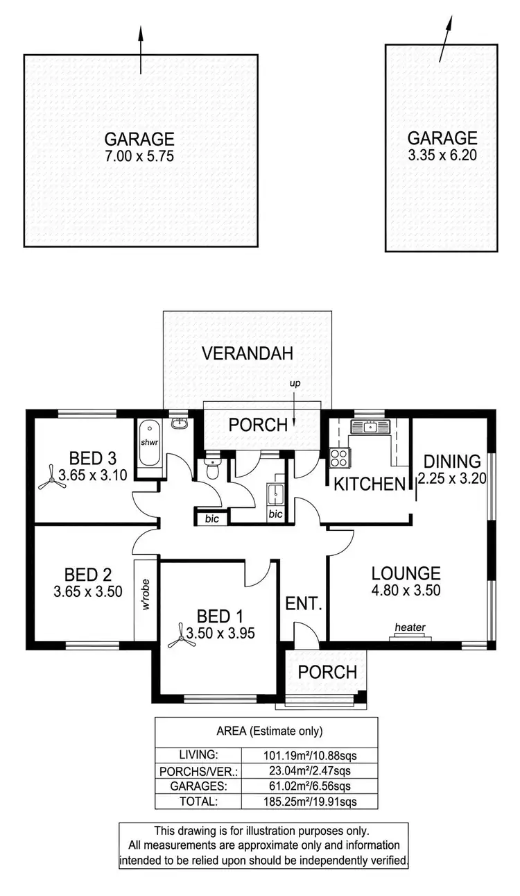 Floorplan of Homely house listing, 580 Marion Road, Plympton Park SA 5038