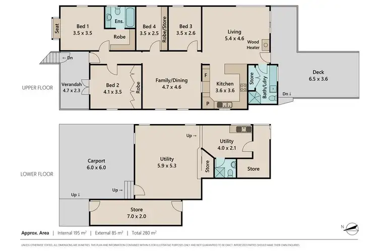 Floorplan of Homely house listing, 1 Speedy Street, Kelvin Grove QLD 4059