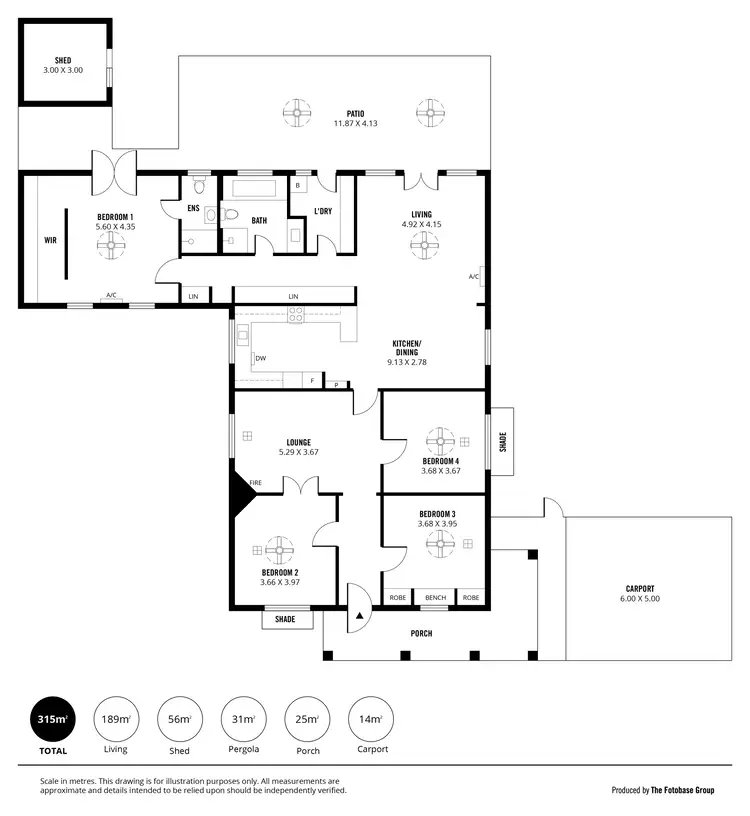 Floorplan of Homely house listing, 21 Collingrove Avenue, Broadview SA 5083