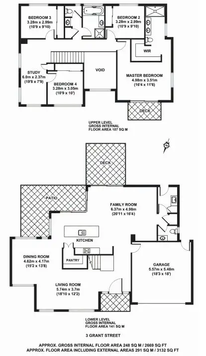 Floorplan of Homely house listing, 3 Grant Street, Hendra QLD 4011