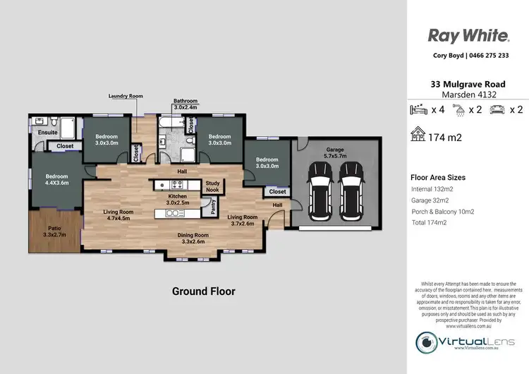 Floorplan of Homely house listing, 33 Mulgrave Road, Marsden QLD 4132