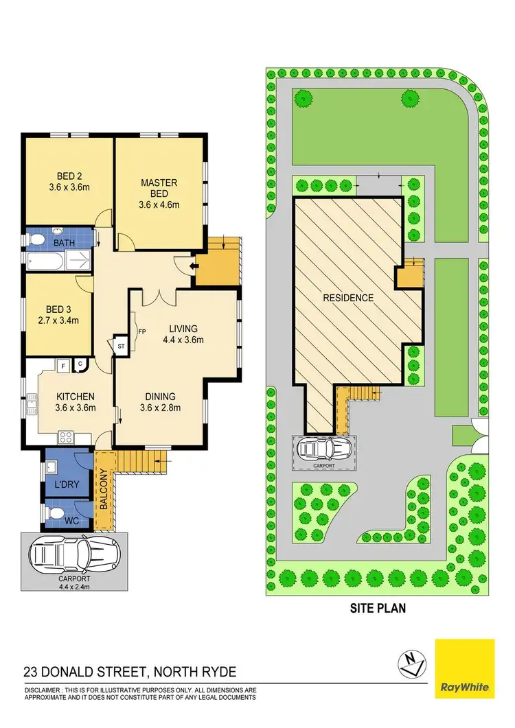 Floorplan of Homely house listing, 23 Donald Street, North Ryde NSW 2113