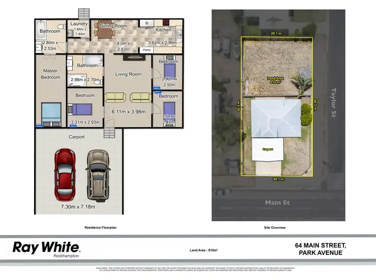 Floorplan of Homely house listing, 64 Main Street, Park Avenue QLD 4701