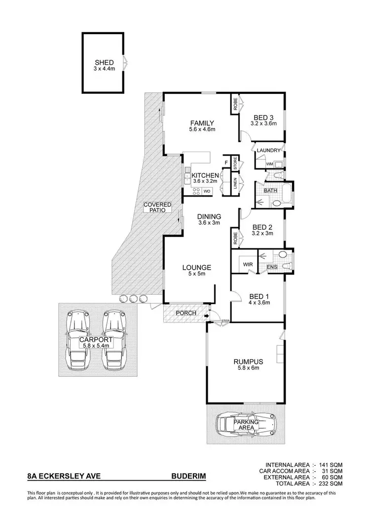 Floorplan of Homely house listing, 8A Eckersley Avenue, Buderim QLD 4556