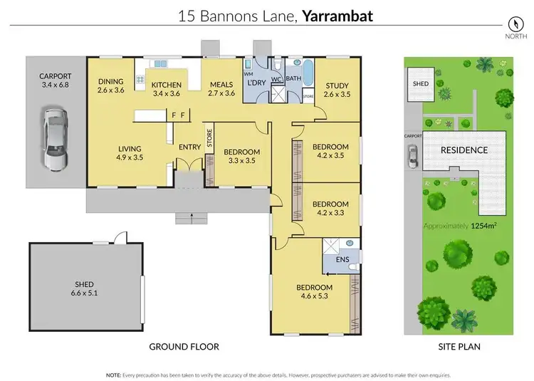 Floorplan of Homely house listing, 15 Bannons Lane, Yarrambat VIC 3091