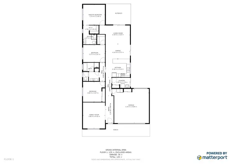 Floorplan of Homely house listing, 6 Manna Street, Swan Hill VIC 3585
