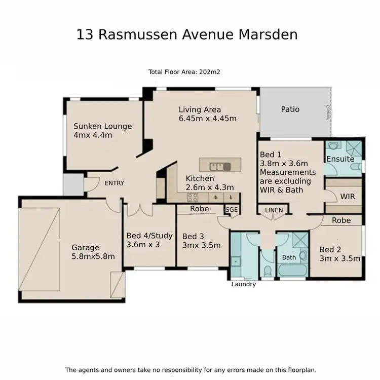 Floorplan of Homely house listing, 13 Rasmussen Avenue, Marsden QLD 4132