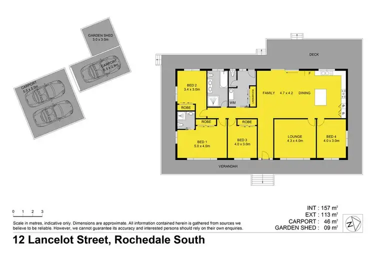 Floorplan of Homely house listing, 12 Lancelot Street, Rochedale South QLD 4123