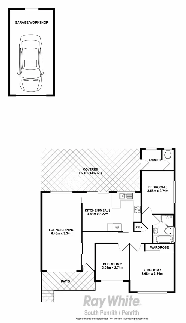 Floorplan of Homely house listing, 191 Smith Street, South Penrith NSW 2750