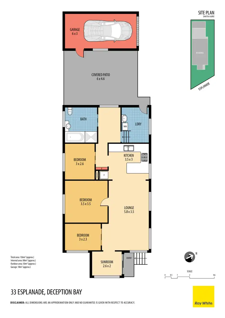 Floorplan of Homely house listing, 33 Esplanade, Deception Bay QLD 4508