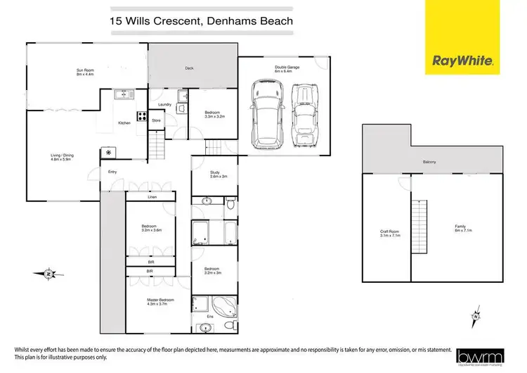 Floorplan of Homely house listing, 15 Wills Cresent, Denhams Beach NSW 2536