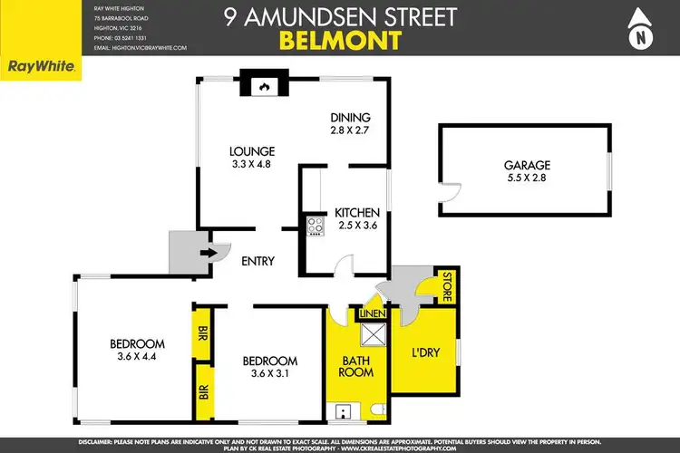 Floorplan of Homely house listing, 9 Amundsen Street, Belmont VIC 3216