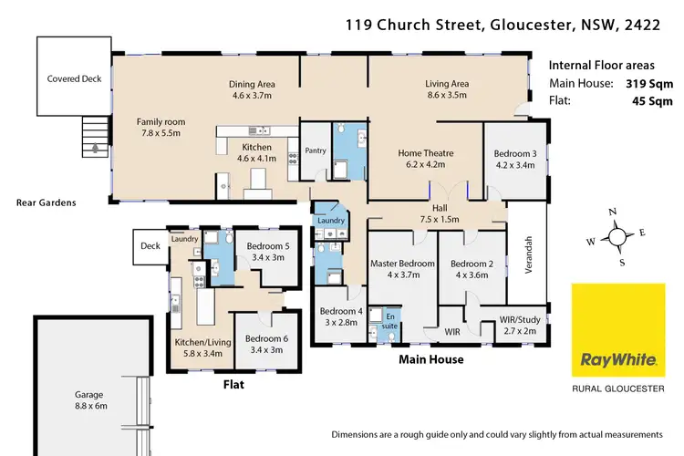 Floorplan of Homely house listing, 119 Church Street, Gloucester NSW 2422