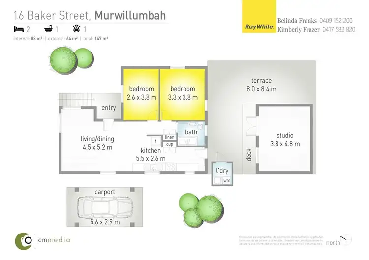 Floorplan of Homely house listing, 16 Baker Street, Murwillumbah NSW 2484