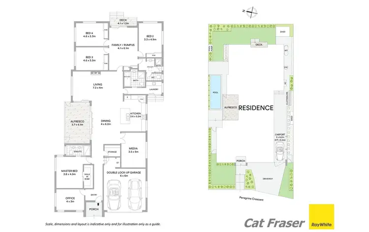 Floorplan of Homely house listing, 18 Peregrine Crescent, Coomera QLD 4209