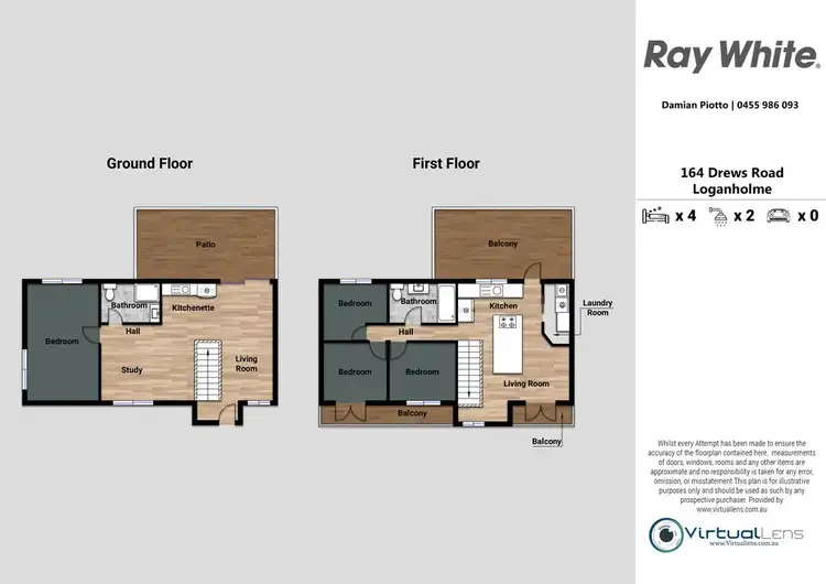 Floorplan of Homely house listing, 164 Drews Road, Loganholme QLD 4129