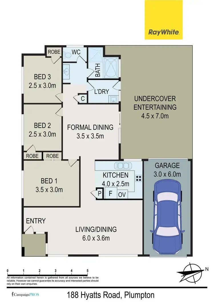 Floorplan of Homely house listing, 188 Hyatts Road, Plumpton NSW 2761