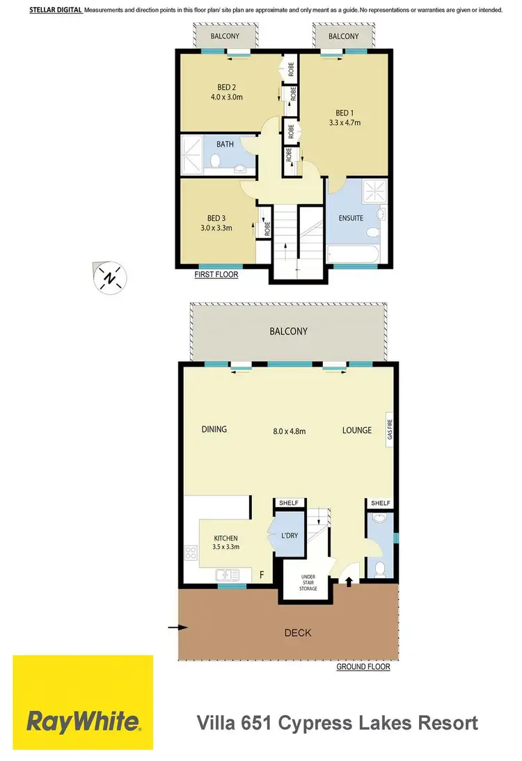 Floorplan of Homely villa listing, Villa 651 Cypress Lakes Resort, Pokolbin NSW 2320