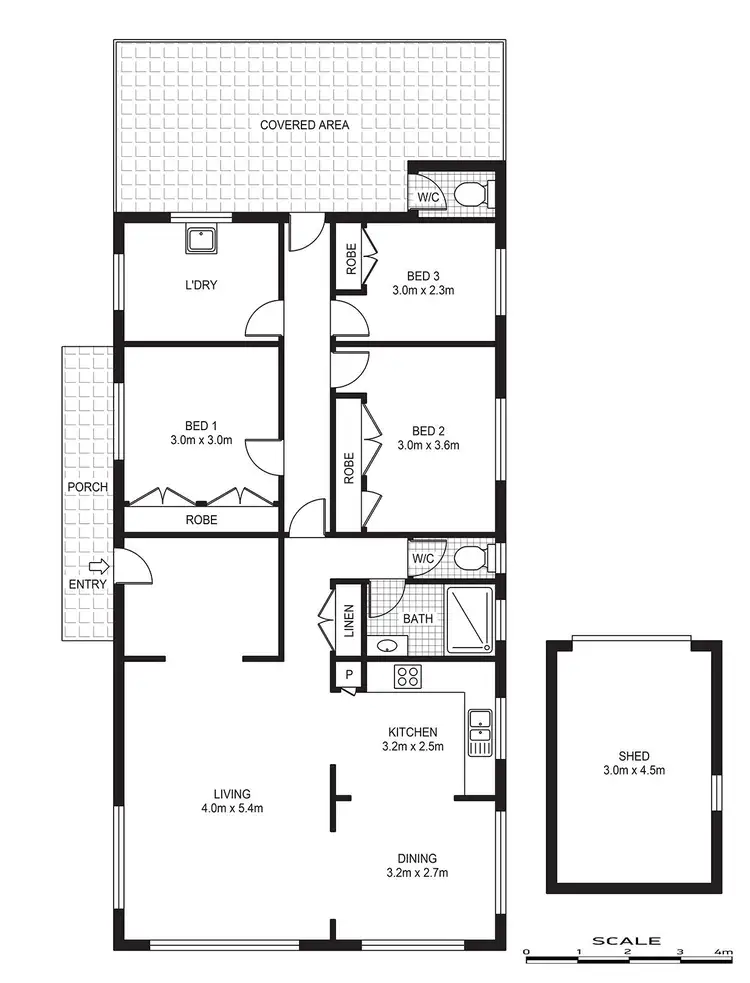 Floorplan of Homely house listing, 45-47 Heath Road, Hardys Bay NSW 2257