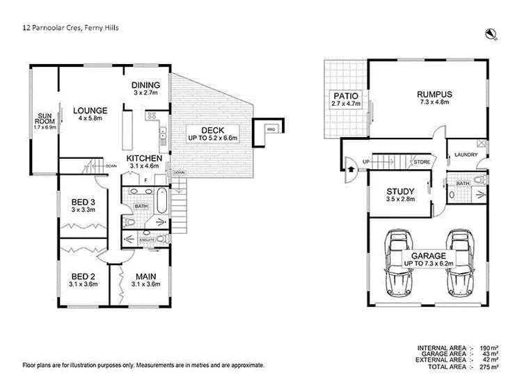 Floorplan of Homely house listing, 12 Parnoolar Crescent, Ferny Hills QLD 4055