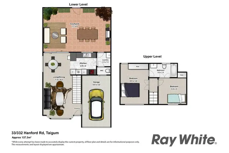 Floorplan of Homely townhouse listing, 33/332 Handford Road, Taigum QLD 4018