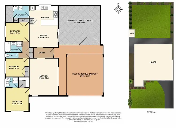 Floorplan of Homely house listing, 7 Trefoil Street, Ferntree Gully VIC 3156