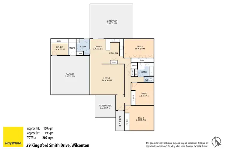 Floorplan of Homely house listing, 29 Kingsford Smith Drive, Wilsonton QLD 4350