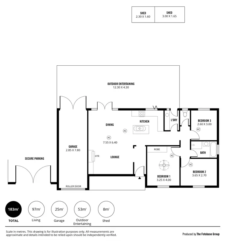 Floorplan of Homely house listing, 53 Antilla Way, Flagstaff Hill SA 5159