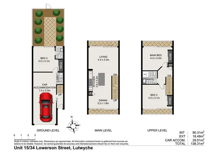 Floorplan of Homely unit listing, 15/34 Lowerson Street, Lutwyche QLD 4030