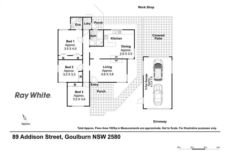 Floorplan of Homely house listing, 89 Addison Street, Goulburn NSW 2580