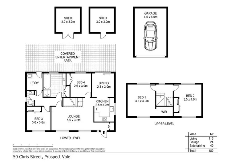 Floorplan of Homely house listing, 50 Chris Street, Prospect Vale TAS 7250