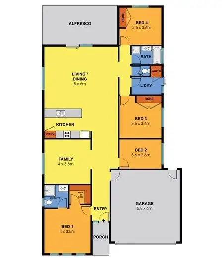 Floorplan of Homely house listing, 32 Cepora Road, Tarneit VIC 3029