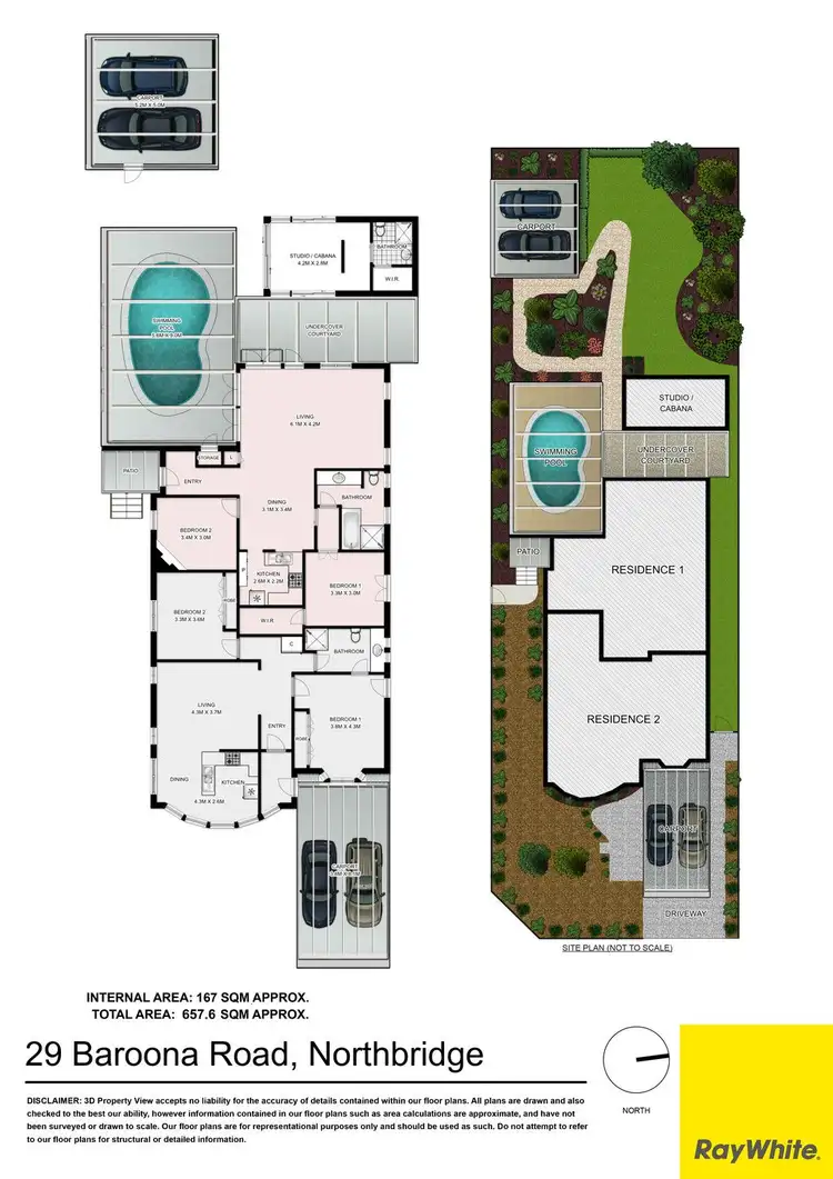 Floorplan of Homely house listing, 29 Baroona Road, Northbridge NSW 2063