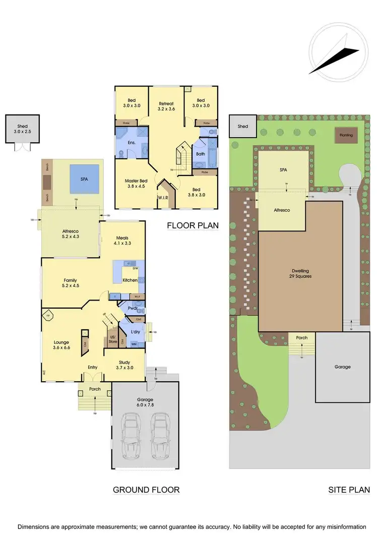 Floorplan of Homely house listing, 5 Amanda Court, Rowville VIC 3178