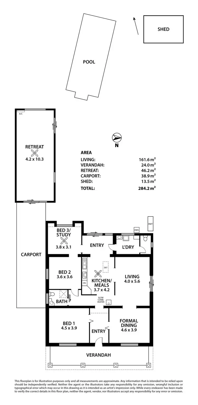 Floorplan of Homely house listing, 15 Stephens Avenue, Torrensville SA 5031