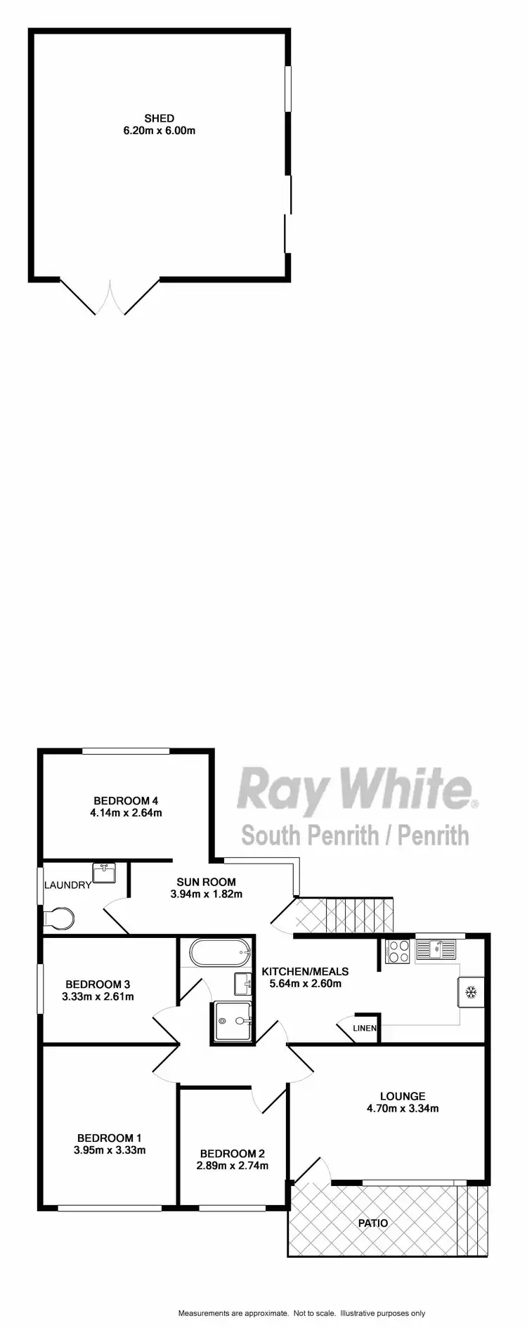 Floorplan of Homely house listing, 5 Norfolk Road, Cambridge Park NSW 2747