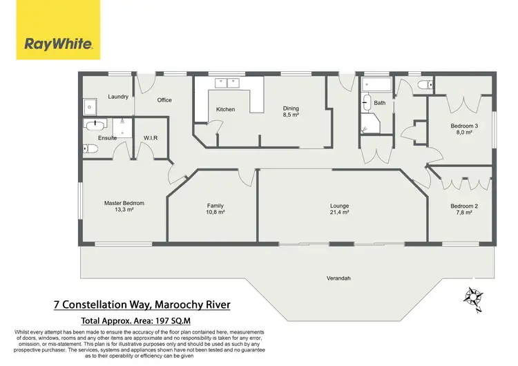 Floorplan of Homely house listing, 7 Constellation Way, Maroochy River QLD 4561