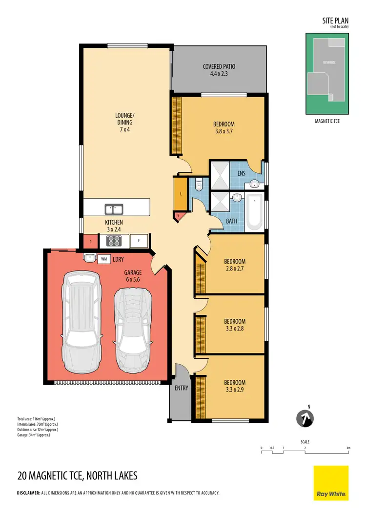 Floorplan of Homely house listing, 20 Magnetic Terrace, North Lakes QLD 4509