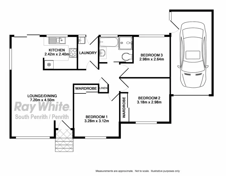 Floorplan of Homely villa listing, 4/151 Stafford Street, Penrith NSW 2750